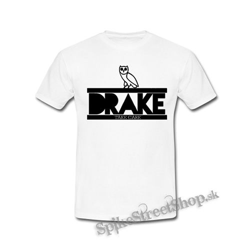 DRAKE - Take Care - biele detské tričko