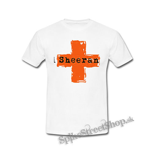 ED SHEERAN + - biele detské tričko
