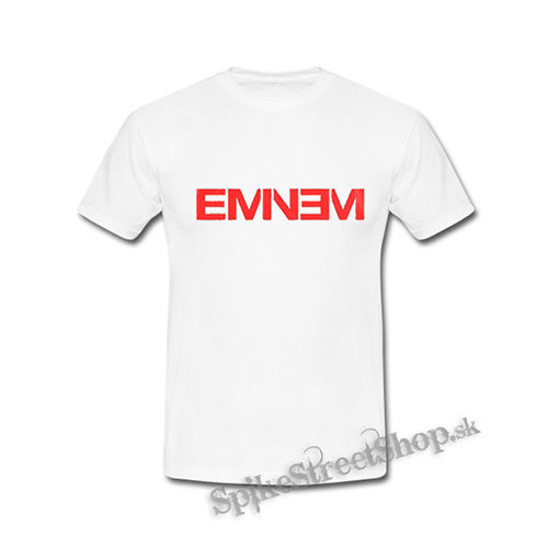 EMINEM - Red Logo - biele detské tričko