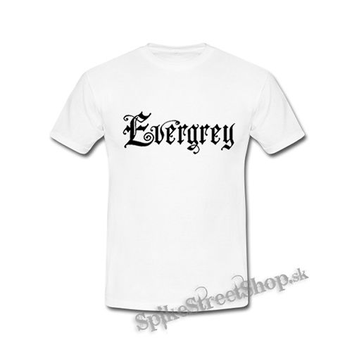 EVERGREY - Logo - biele detské tričko
