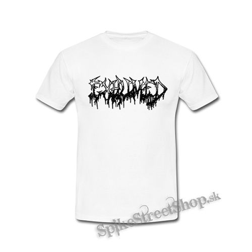 EXHUMED - Logo Black - biele detské tričko