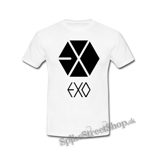 EXO - Logo - biele detské tričko