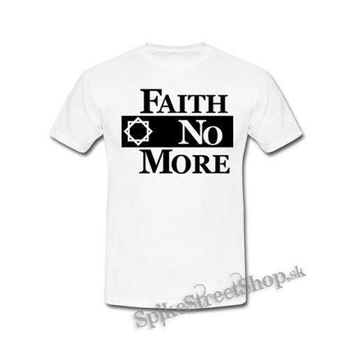 FAITH NO MORE - Logo - biele detské tričko