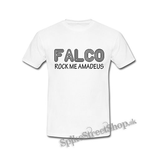FALCO - Rock Me Amadeus - biele detské tričko