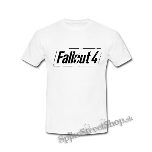 FALLOUT - Fallout 4 Logo - biele detské tričko