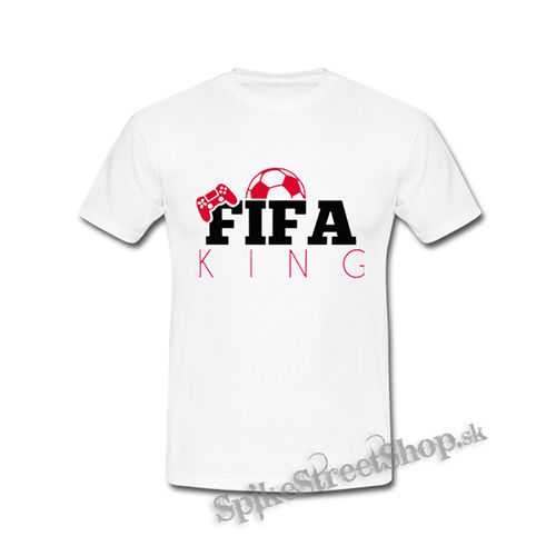 FIFA KING - biele detské tričko