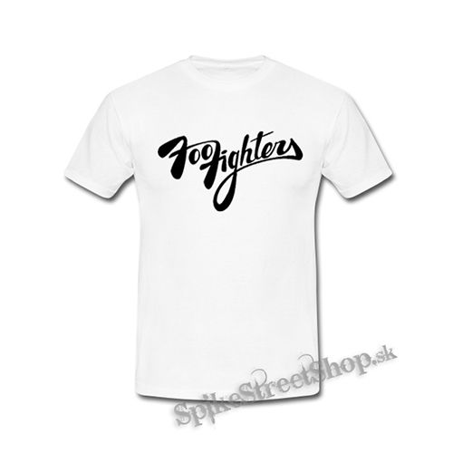 FOO FIGHTERS - Logo Name - biele detské tričko