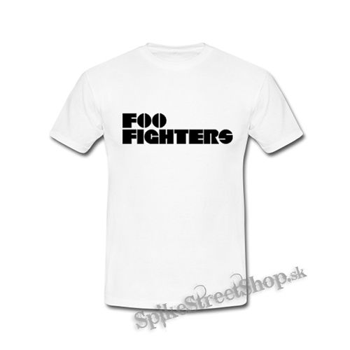 FOO FIGHTERS - Logo Present - biele detské tričko