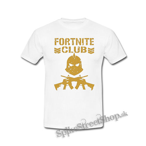 FORTNITE CLUB - biele detské tričko