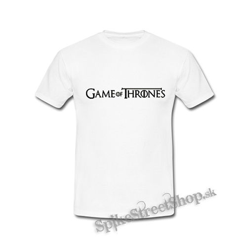 GAME OF THRONES - Logo - biele detské tričko