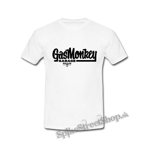 GAS MONKEY GARAGE - Logo - biele detské tričko