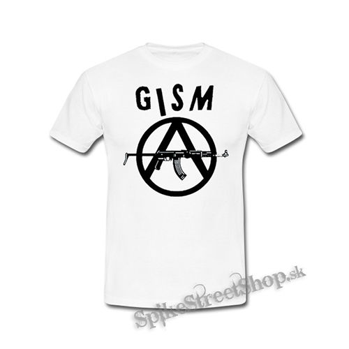 GISM - Logo Anarchy - biele detské tričko