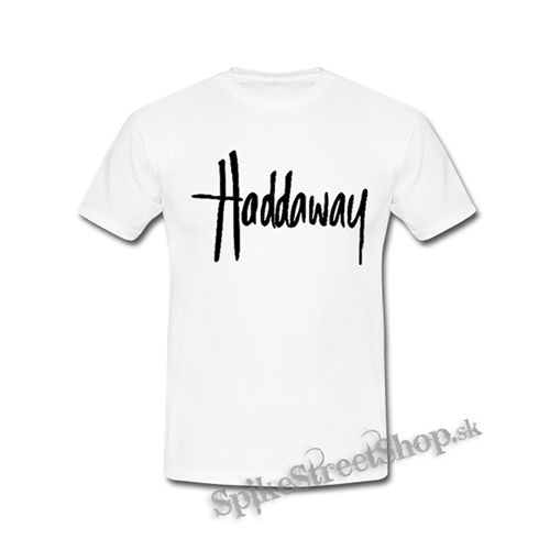 HADDAWAY - Logo - biele detské tričko
