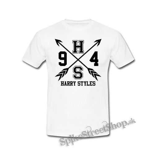 HARRY STYLES - Logo Crest - biele detské tričko