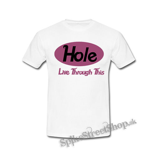 HOLE - Live Through This - biele detské tričko