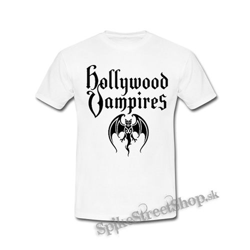 HOLLYWOOD VAMPIRES - Logo - biele detské tričko