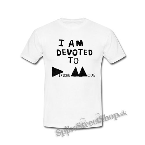 I AM DEVOTED TO DEPECHE MODE - biele detské tričko