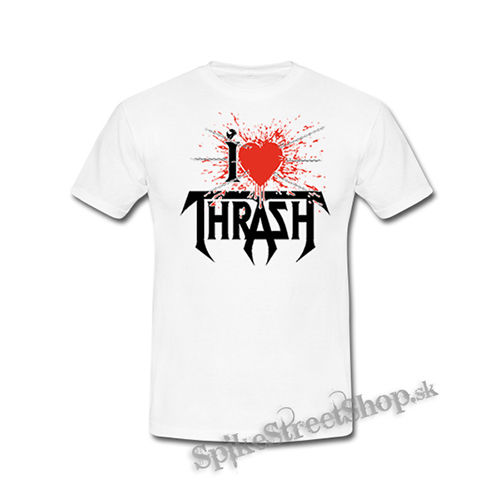 I LOVE THRASH - biele detské tričko