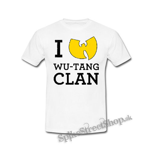 I LOVE WU TANG - biele detské tričko