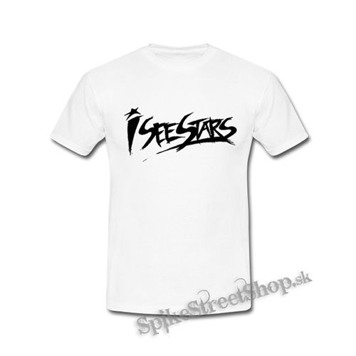 I SEE STARS - Logo - biele detské tričko