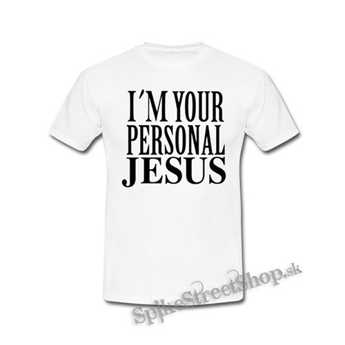 I´M YOUR PERSONAL JESUS - biele detské tričko