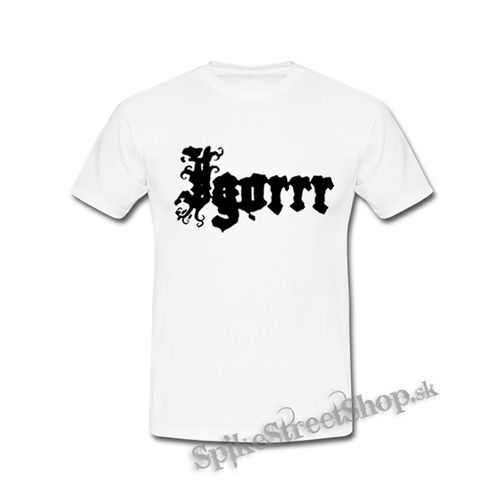 IGORRR - Logo - biele detské tričko