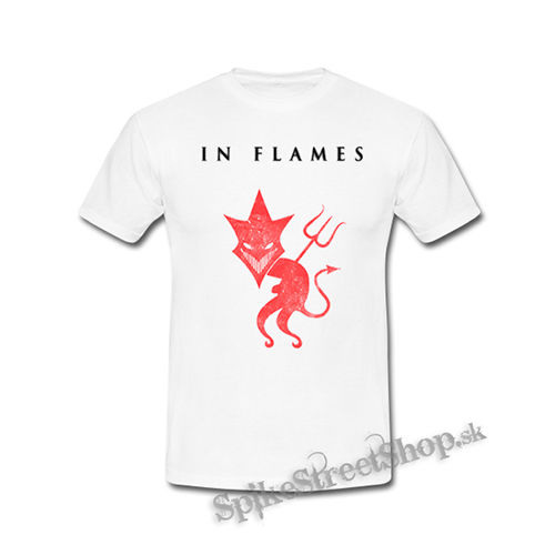 IN FLAMES - Devil - biele detské tričko