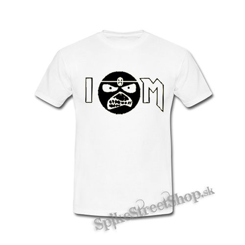 IRON MAIDEN - I Love Iron Maiden Black Eddie - biele detské tričko