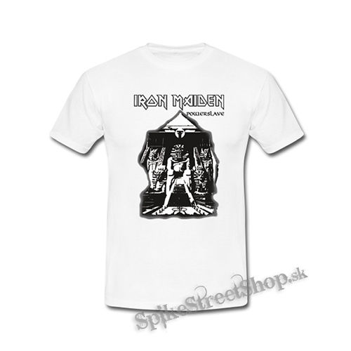 IRON MAIDEN - Powerslave - biele detské tričko