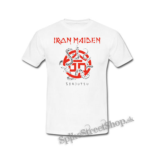 IRON MAIDEN - Senjutsu Snake - biele detské tričko