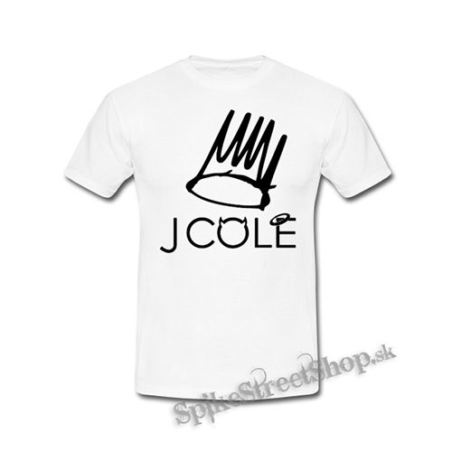 J COLE - Logo - biele detské tričko
