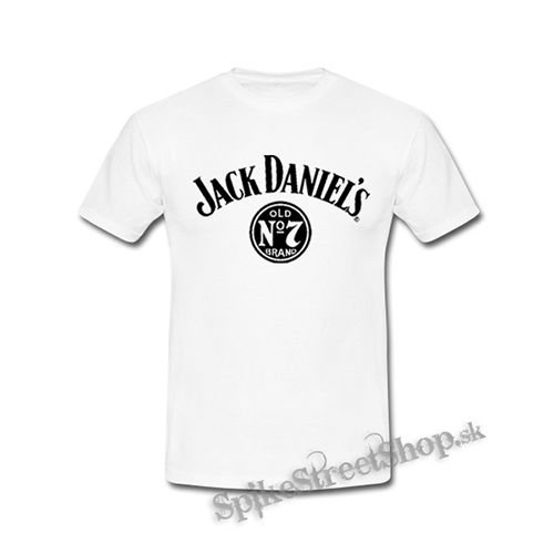 JACK DANIELS - Old No 7 Brand - biele detské tričko