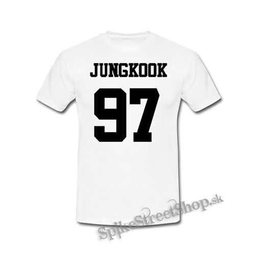 JUNGKOOK - 97 - biele detské tričko