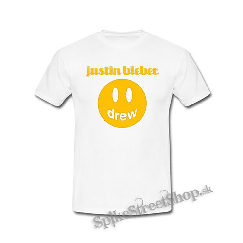 JUSTIN BIEBER - Drew - biele detské tričko