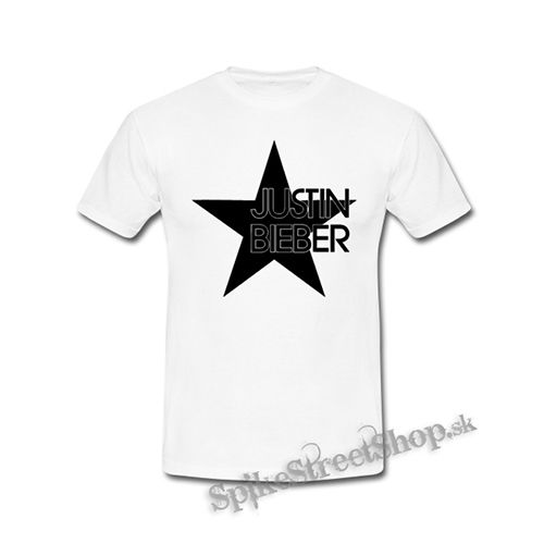 JUSTIN BIEBER - Star - biele detské tričko