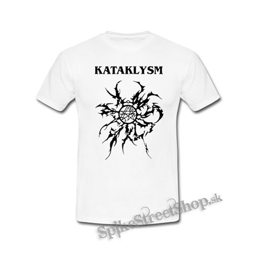 KATAKLYSM - Tribal Logo - biele detské tričko
