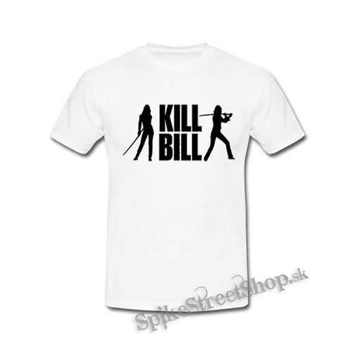 KILL BILL - Silhouette - biele detské tričko