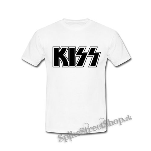 KISS - Logo - biele detské tričko
