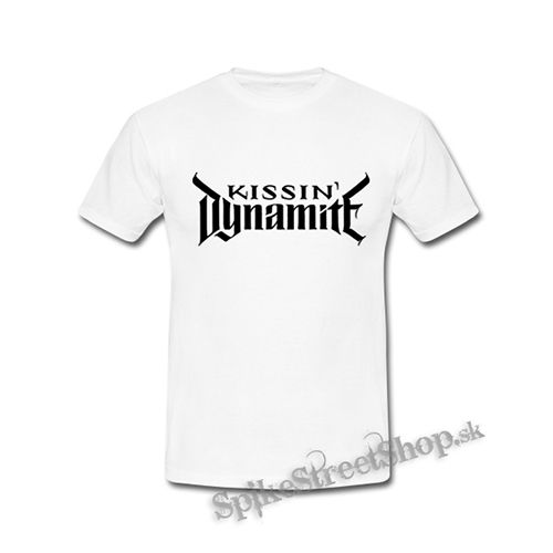 KISSIN DYNAMITE - Logo Band - biele detské tričko