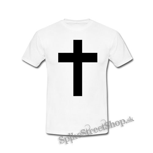 KRÍŽ - Christian Cross - biele detské tričko