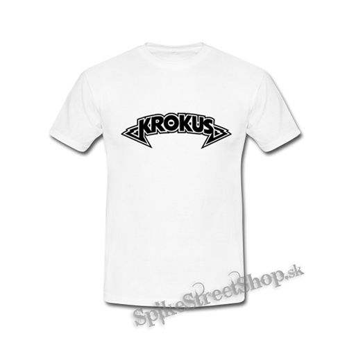 KROKUS - Logo Band - biele detské tričko