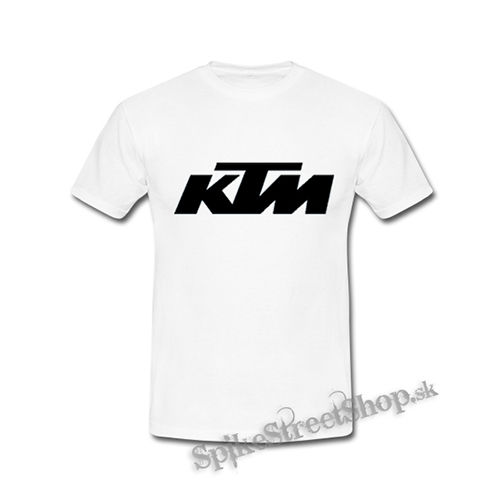 KTM - Logo - biele detské tričko