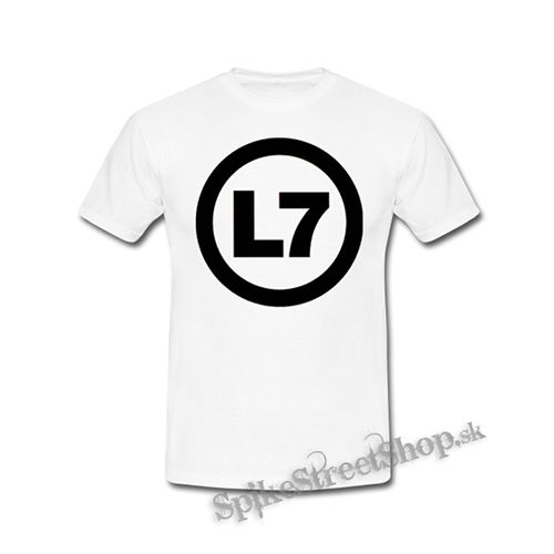 L7 - Logo Band - biele detské tričko