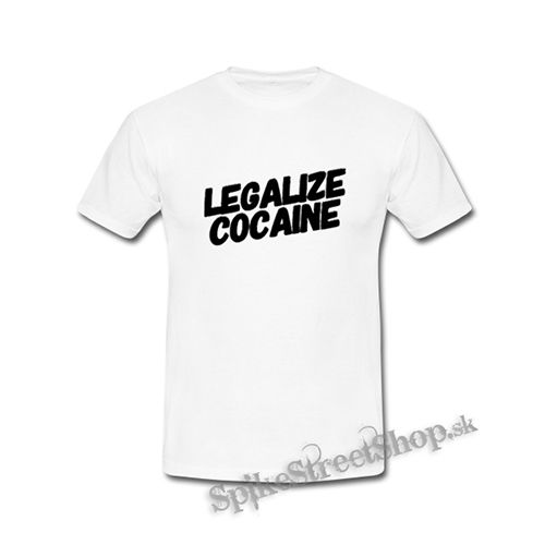 LEGALIZE COCAINE - biele detské tričko