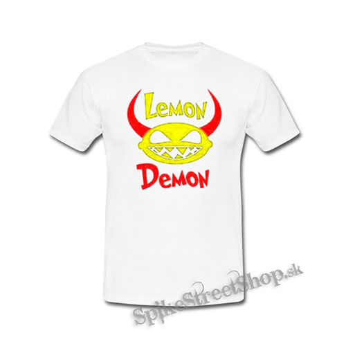 LEMON DEMON - Logo - biele detské tričko