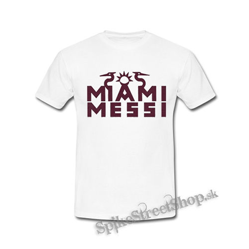 LIONEL MESSI - Miami Messi - biele detské tričko