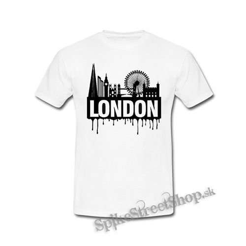 LONDON - biele detské tričko