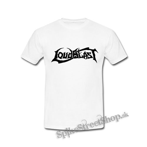 LOUDBLAST - Logo - biele detské tričko