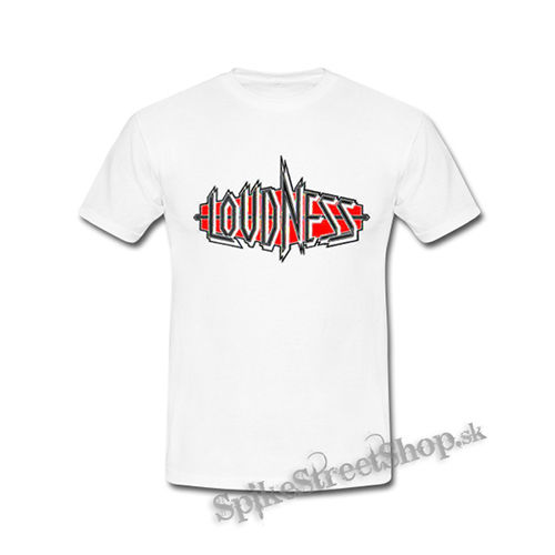 LOUDNESS - Logo Band - biele detské tričko