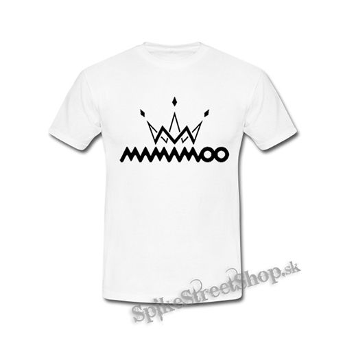 MAMAMOO Logo - biele detské tričko